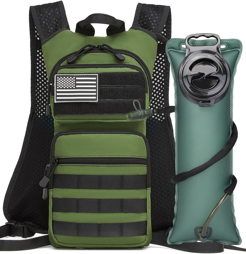ATBP Insulated Hydration Pack Hiking Water Backpack Running Vest with 3L TPU Bladder Bag for Marathon Cycling Men - Image 1